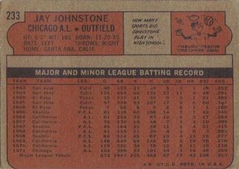 Jay Johnstone  baseball card collectible - Main Image 2