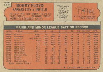 Bobby Floyd  baseball card collectible - Main Image 2