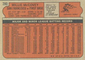 Willie McCovey  baseball card collectible - Main Image 2