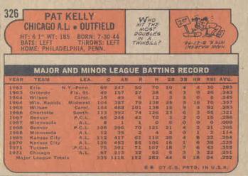 Pat Kelly  baseball card collectible - Main Image 2