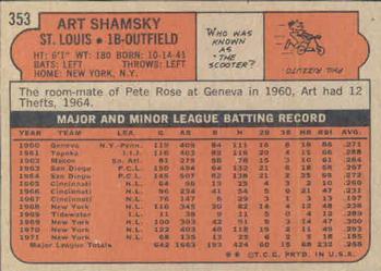 Art Shamsky  baseball card collectible - Main Image 2
