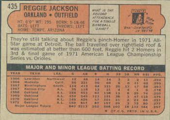 Reggie Jackson  baseball card collectible - Main Image 2