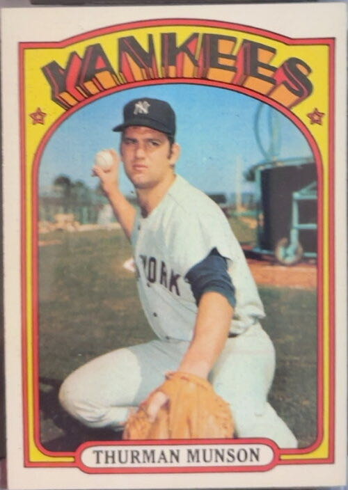 Thurman Munson  baseball card collectible - Main Image 3