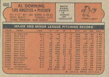 Al Downing  baseball card collectible - Main Image 2