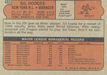 Gil Hodges  baseball card collectible - Main Image 2