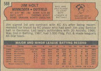 Jim Holt  baseball card collectible - Main Image 2