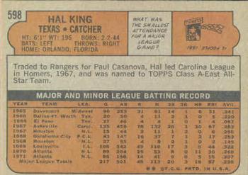 Hal King  baseball card collectible - Main Image 2