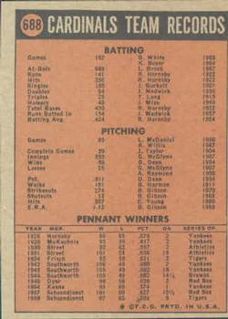 St. Louis Cardinals  baseball card collectible - Main Image 2