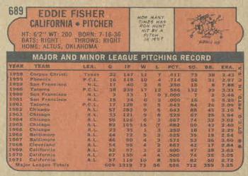 Eddie Fisher  baseball card collectible - Main Image 2