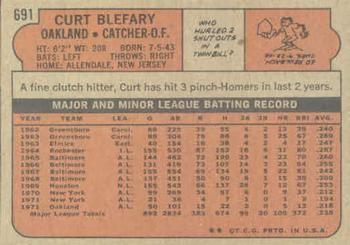 Curt Blefary  baseball card collectible - Main Image 2