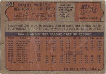 Bobby Murcer  baseball card collectible - Main Image 2
