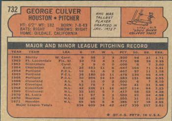 George Culver  baseball card collectible - Main Image 2