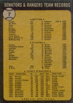 Texas Rangers  baseball card collectible - Main Image 2