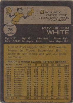Roy White  baseball card collectible - Main Image 2