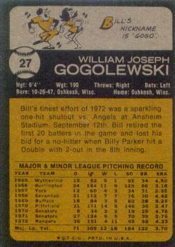 Bill Gogolewski  baseball card collectible - Main Image 2