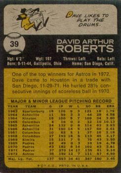 Dave Roberts  baseball card collectible - Main Image 2