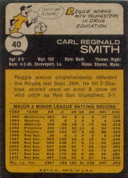 Reggie Smith  baseball card collectible - Main Image 2