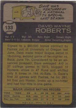 Dave Roberts  baseball card collectible - Main Image 2