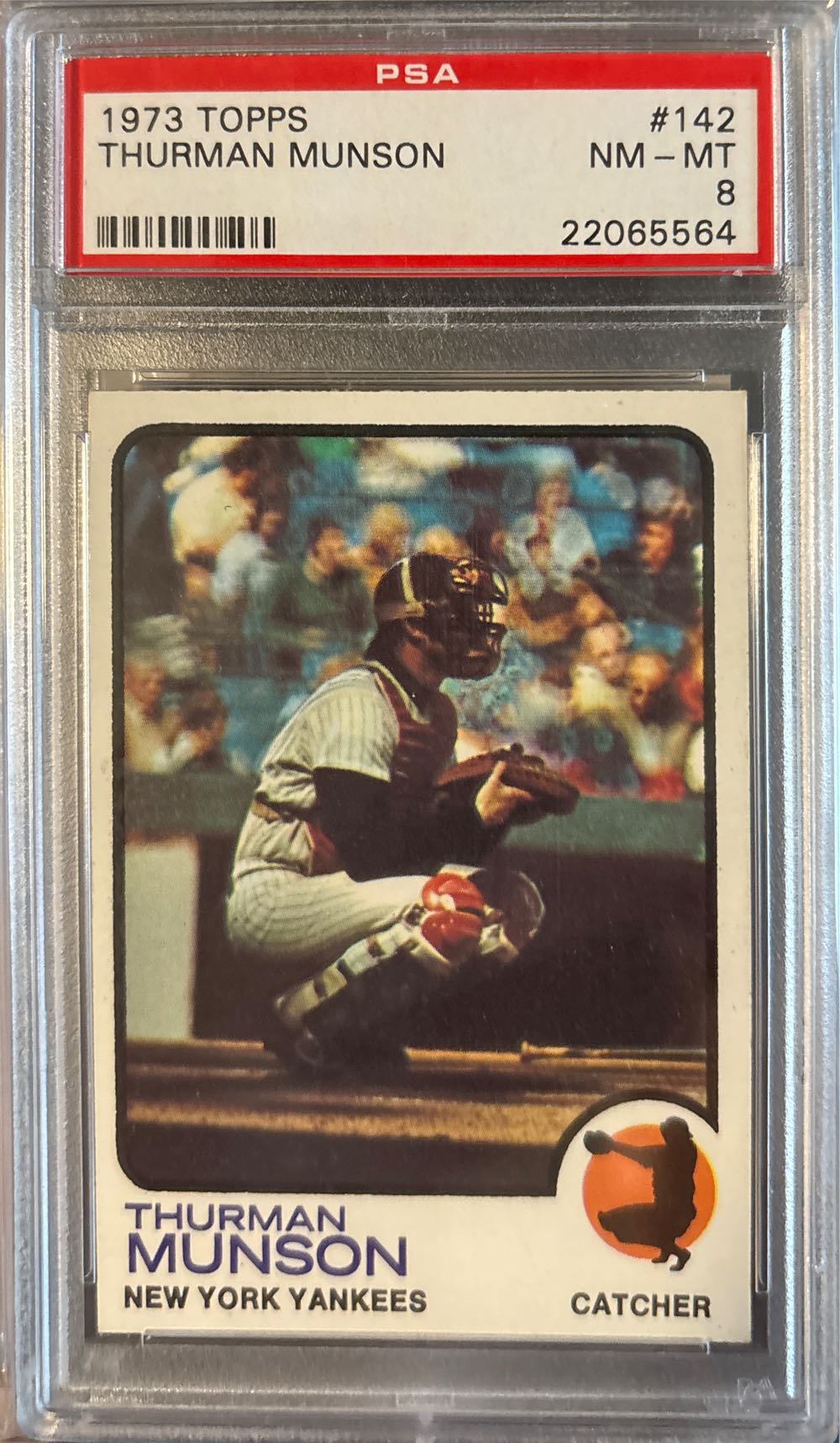 Thurman Munson  baseball card collectible - Main Image 3