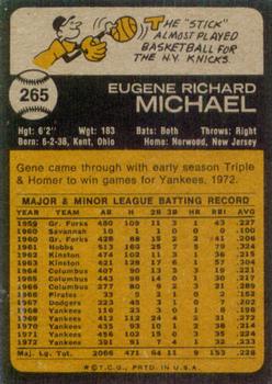 Gene Michael  baseball card collectible - Main Image 2