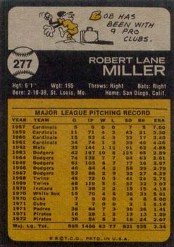 Bob Miller  baseball card collectible - Main Image 2