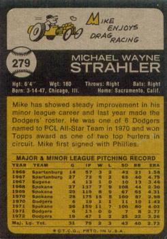 Mike Strahler  baseball card collectible - Main Image 2