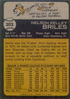 Nelson Briles  baseball card collectible - Main Image 2