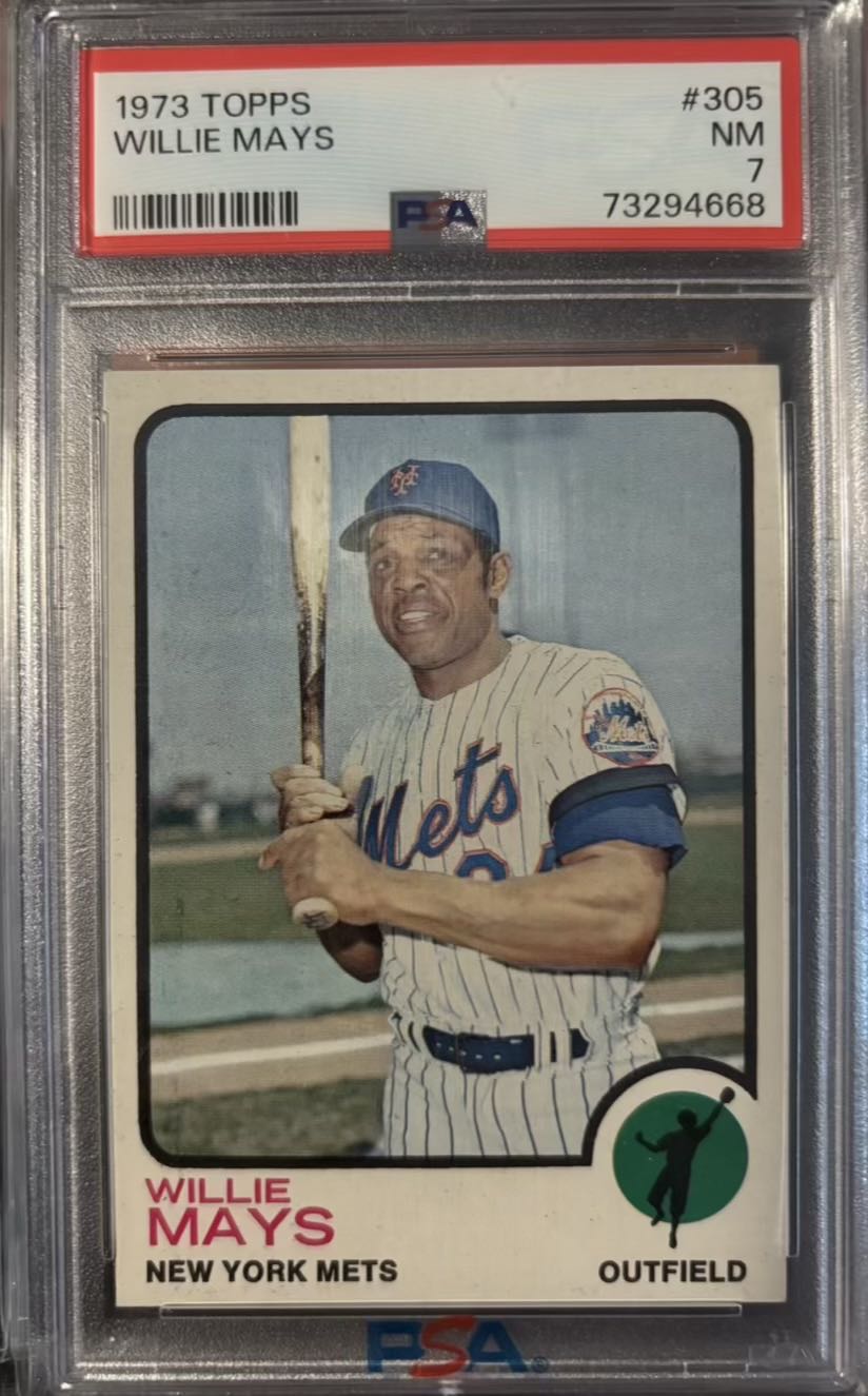 Willie Mays  baseball card collectible - Main Image 3