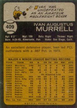 Ivan Murrell  baseball card collectible - Main Image 2
