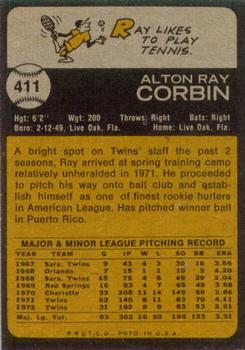 Ray Corbin  baseball card collectible - Main Image 2