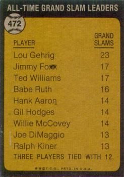 The All-Time Grand Slam Leader - Lou Gehrig  baseball card collectible - Main Image 2