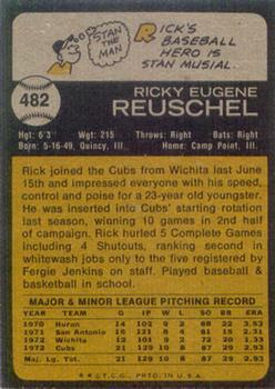 Rick Reuschel  baseball card collectible - Main Image 2