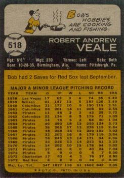 Bob Veale  baseball card collectible - Main Image 2