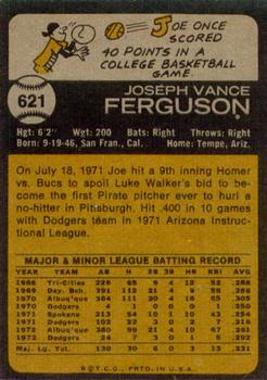Joe Ferguson  baseball card collectible - Main Image 2