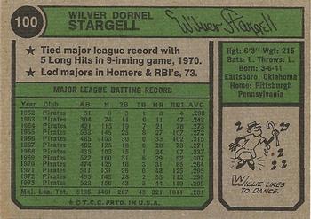 Willie Stargell  baseball card collectible - Main Image 2