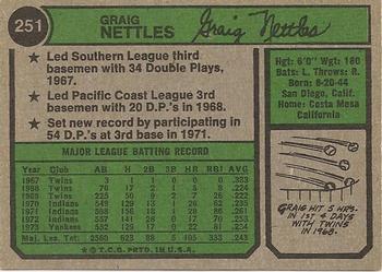 Graig Nettles  baseball card collectible - Main Image 2