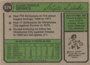 Scipio Spinks  baseball card collectible - Main Image 2
