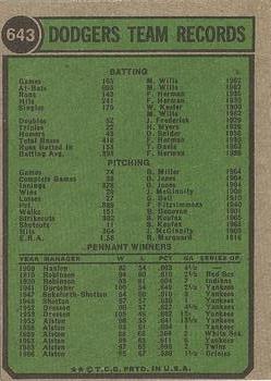 Los Angeles Dodgers  baseball card collectible - Main Image 2