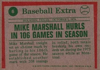 Mike Marshall  baseball card collectible - Main Image 2