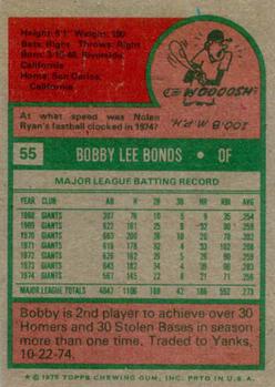 Bobby Bonds  baseball card collectible - Main Image 2
