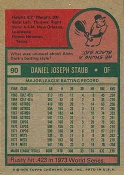 Rusty Staub  baseball card collectible - Main Image 2