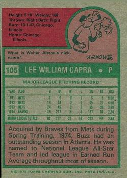 Buzz Capra  baseball card collectible - Main Image 2