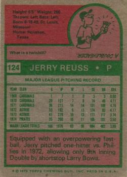 Jerry Reuss  baseball card collectible - Main Image 2