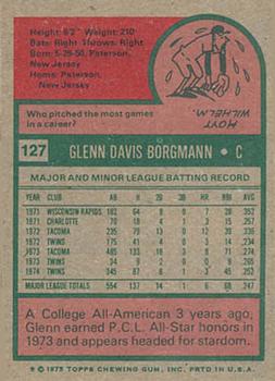 Glenn Borgmann  baseball card collectible - Main Image 2