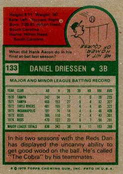 Dan Driessen  baseball card collectible - Main Image 2
