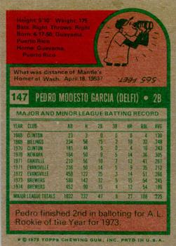 Pedro Garcia  baseball card collectible - Main Image 2