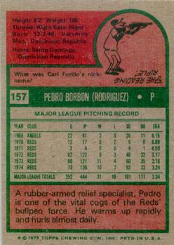 Pedro Borbon  baseball card collectible - Main Image 2