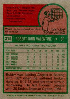 Bobby Valentine  baseball card collectible - Main Image 2