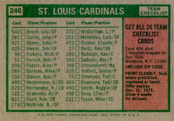 St. Louis Cardinals / Red Schoendienst  baseball card collectible - Main Image 2