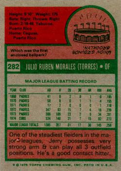 Jerry Morales  baseball card collectible - Main Image 2